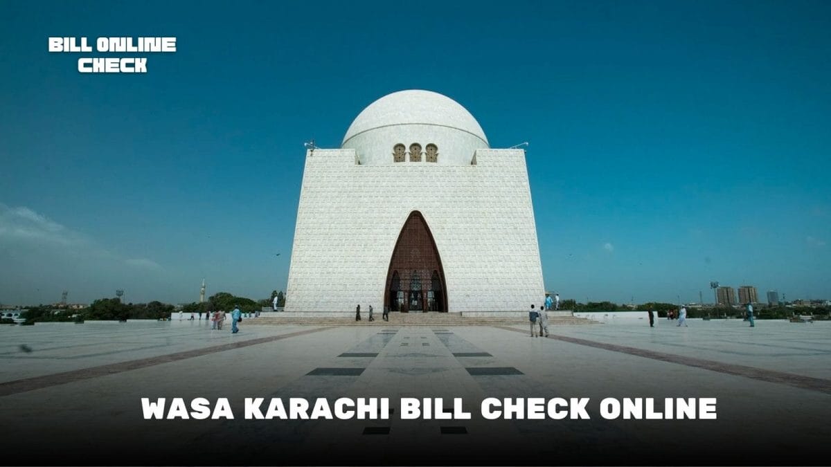 wasa Karachi bill check online
